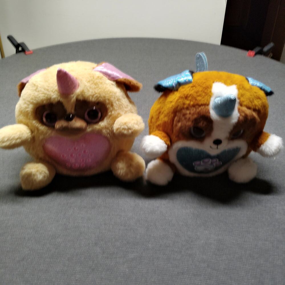 Zuru Rainbocorns Series 9 Puppycorn Kittycorn Plush Lot 2 Toys